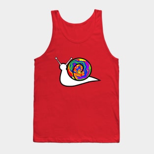 Snod LGBTQ White Tank Top